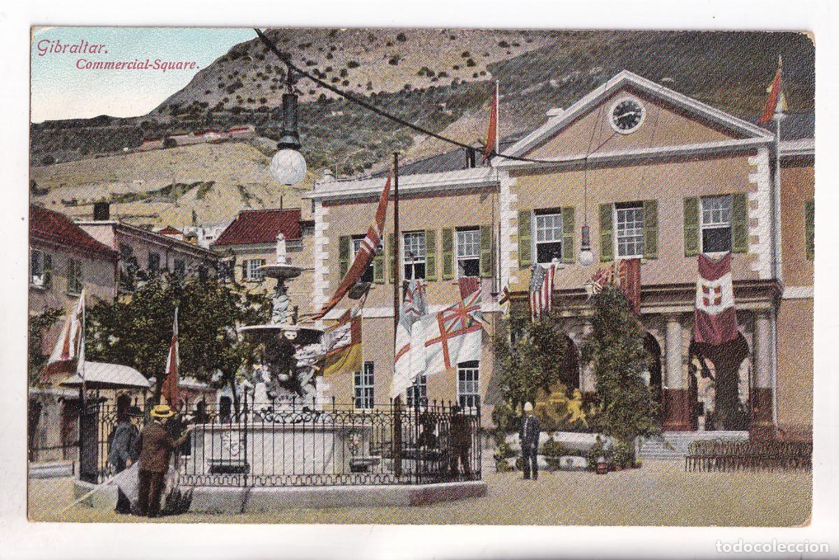 Postales: POSTAL. GIBRALTAR. COMMERCIAL-SQUARE - Foto 1