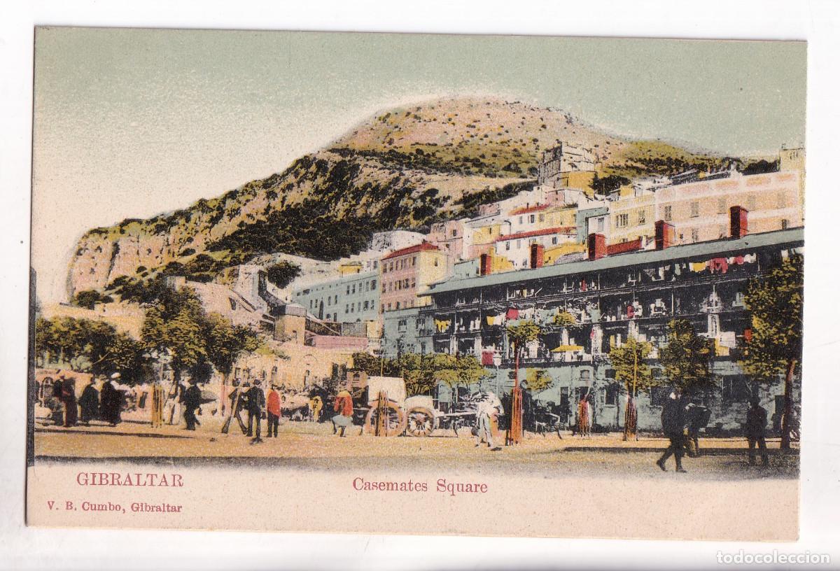 Postales: POSTAL. GIBRALTAR. CASAMATES SQUARE - Foto 1