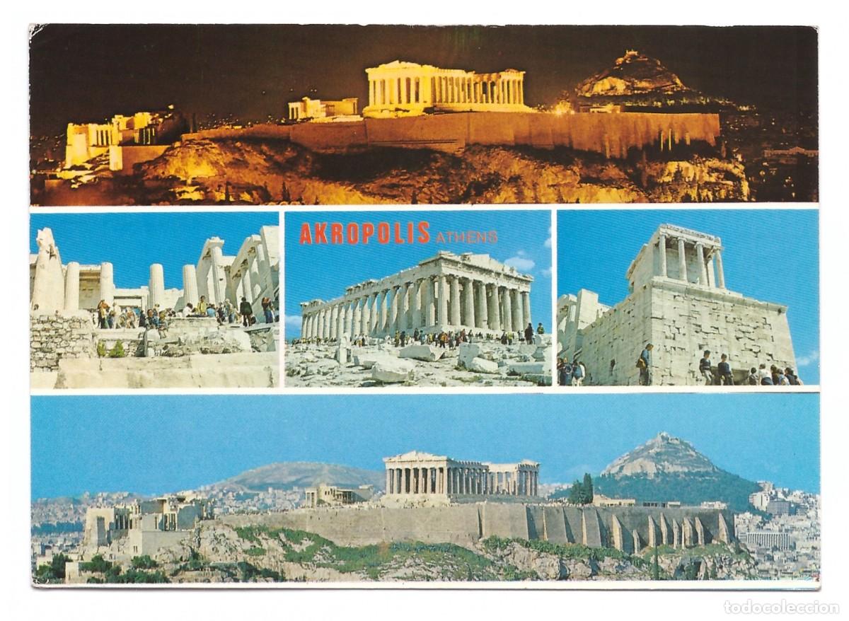 Postales: GREECE &bull; ATHENS &bull; AKROPOLIS &bull; 1986 - Foto 1