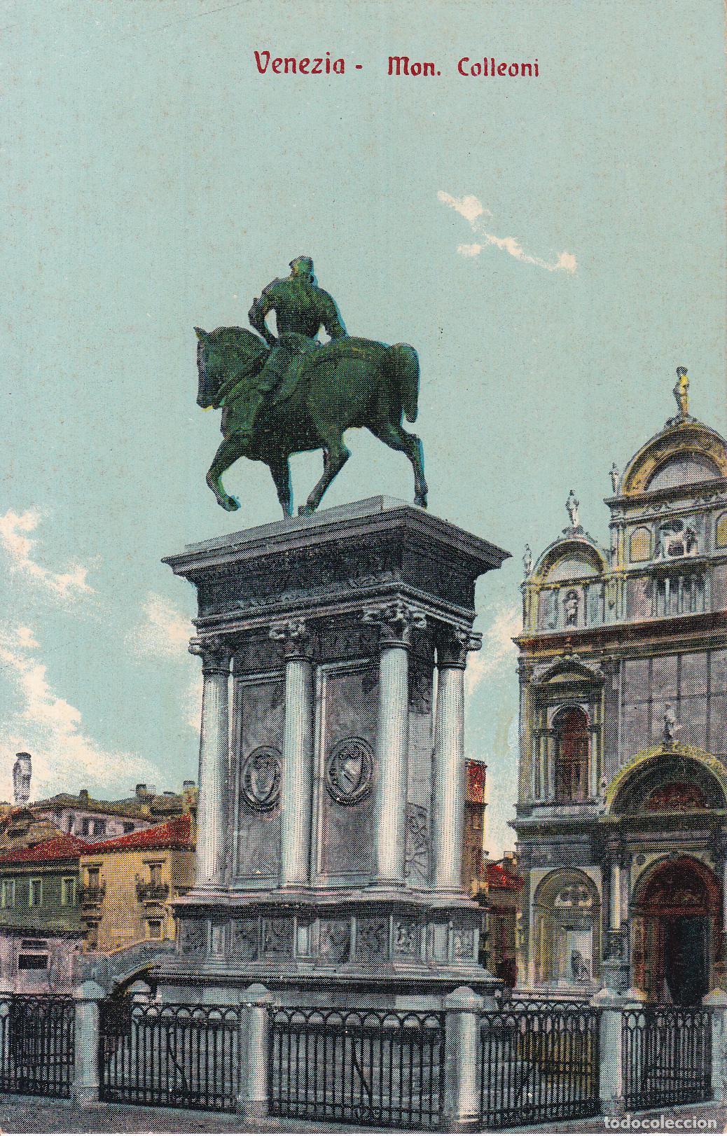 Postales: ITALIA, VENECIA, MONUMENTO COLLEONI &ndash; CARTE POSTALES D'ITALIE &ndash; S/C