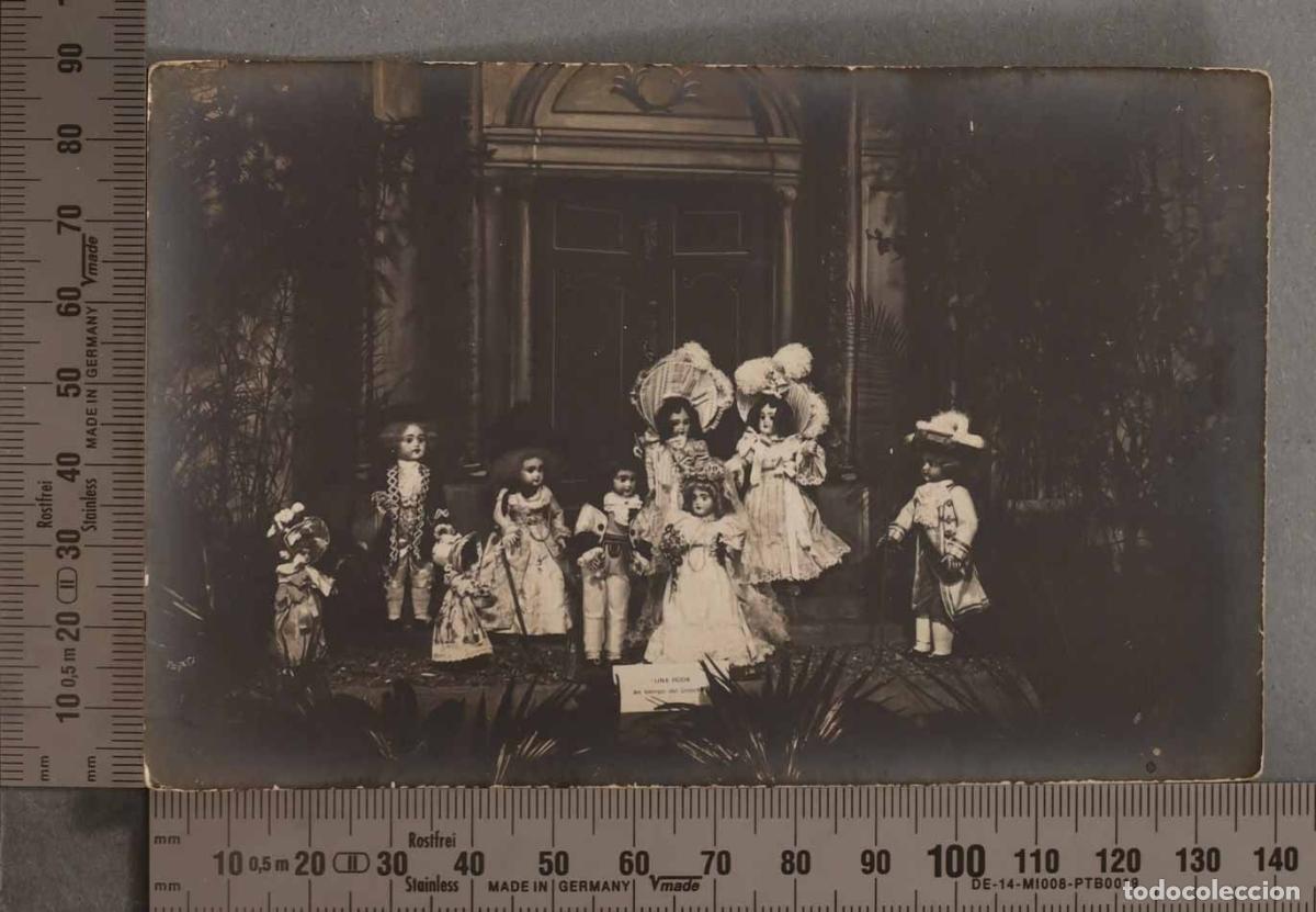 Cartes Postales: POSTAL FOTOGRAFICA. TEATRILLO DE MU&Ntilde;ECAS DE PORCELANA