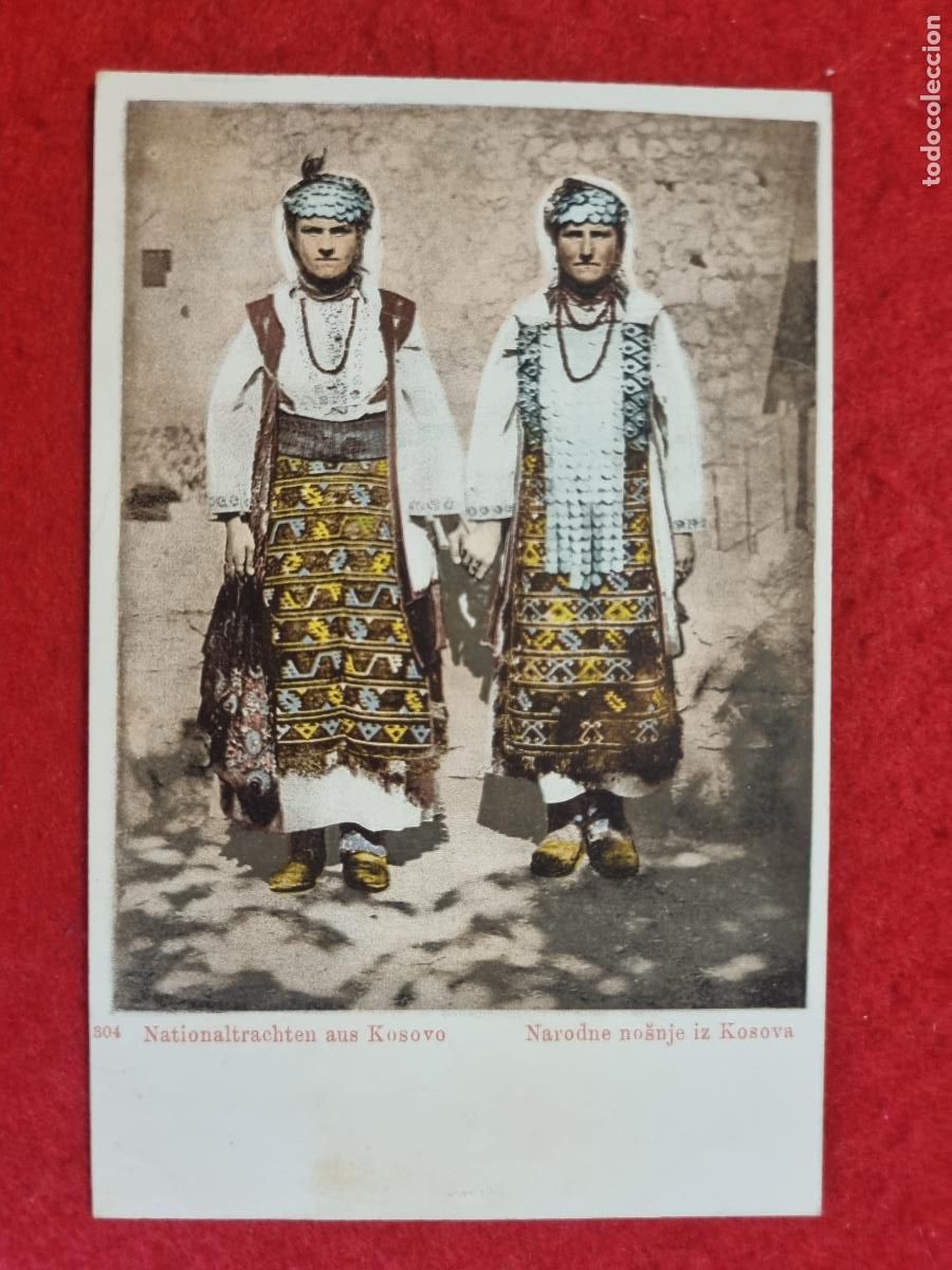 Postkarten: POSTAL KOSOVO TIPOS DEL PAIS ANTIGUA ORIGINAL P2090