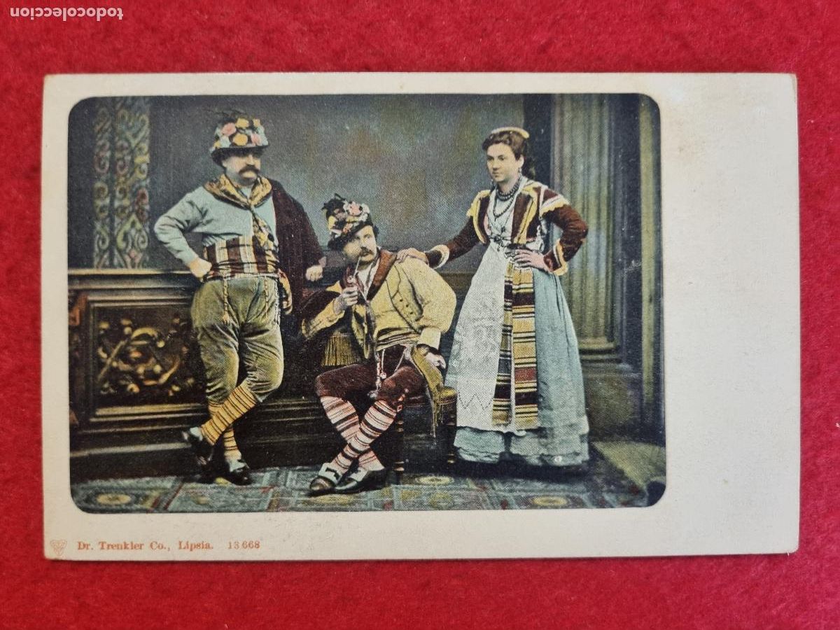 Postkarten: POSTAL ITALIA TIPOS DEL PAIS ANTIGUA ORIGINAL P2091