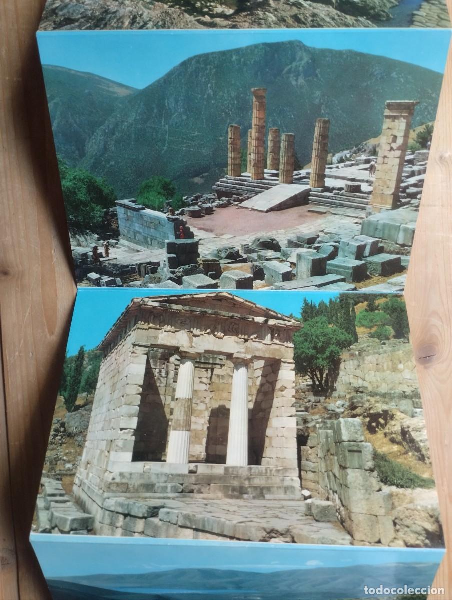 Postales: Bloc con 10 postales de Delphi en Grecia. Hellas - Foto 6