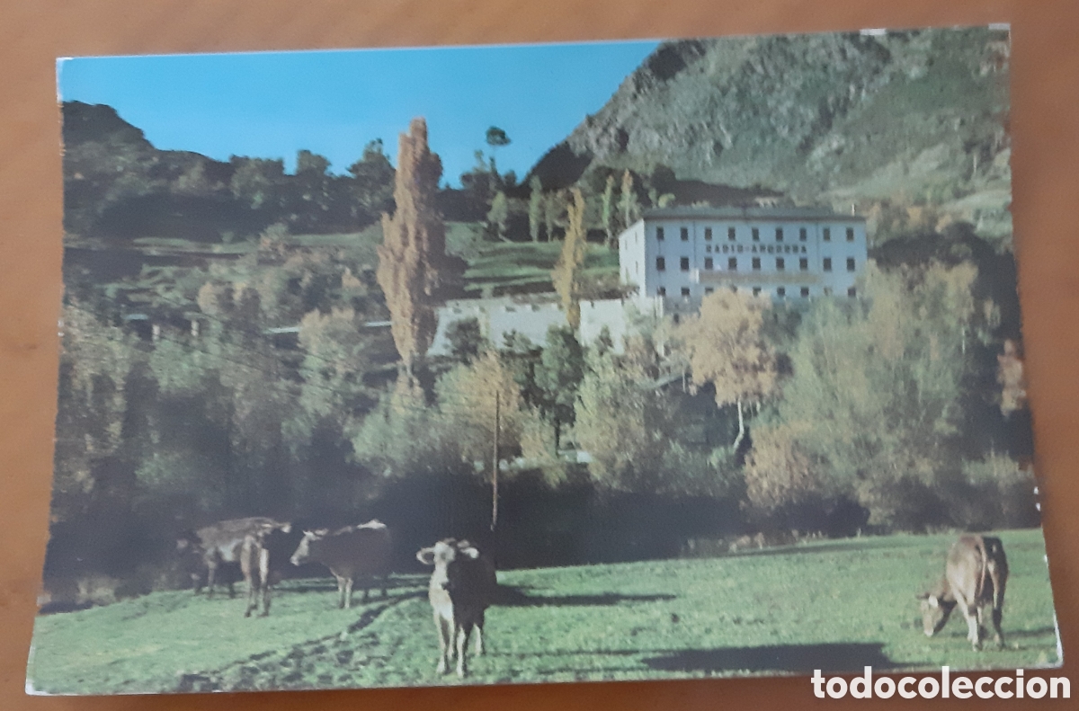 Cartoline: Postal Andorra. Locutorio de Radio Andorra. Escrita sin circular. R8692