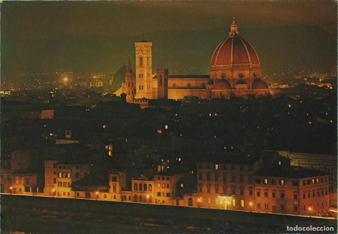 Cartoline: FIRENZE. Italia. Nocturno. Sin circular. ED. G.M.