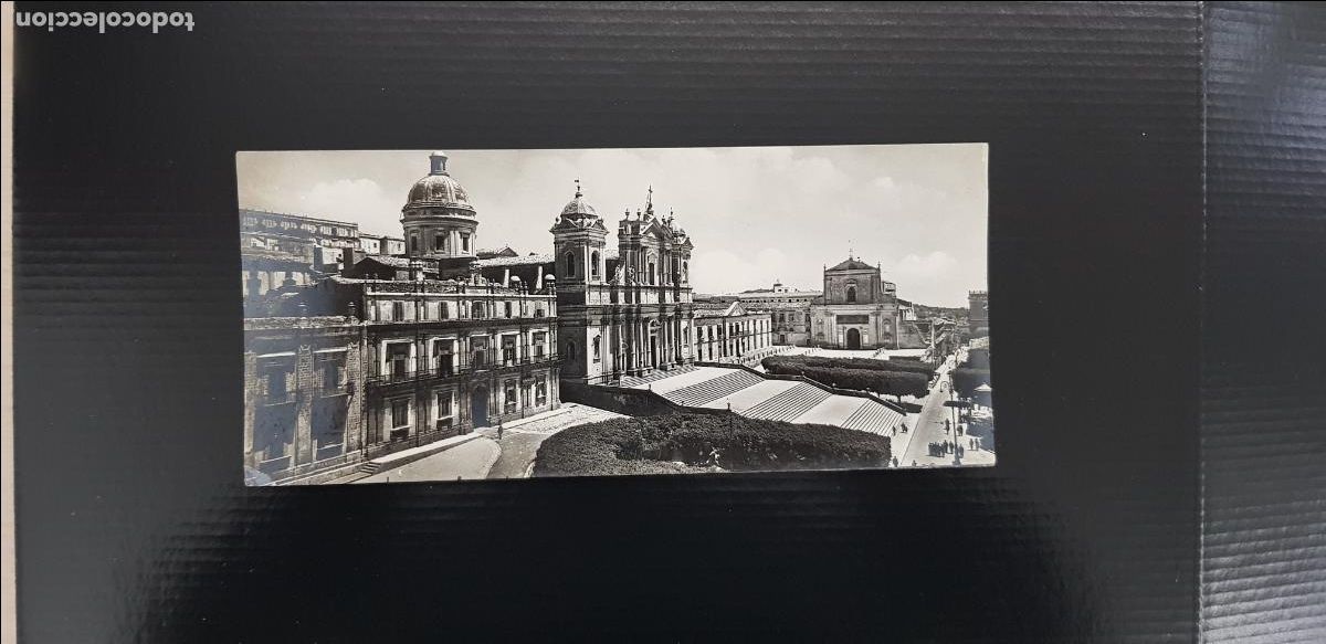 Postcards: POSTAL FOTOGRAFIA CATTEDRALE NOTO SIRACUSA ITALIA FECHADA EN 1957