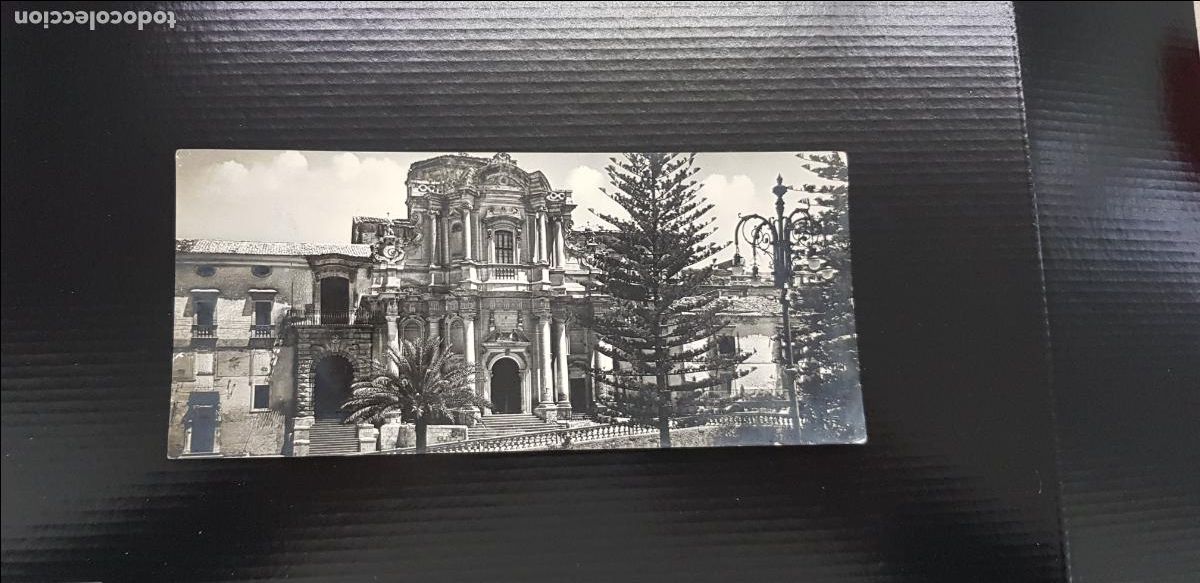 Postkarten: POSTAL FOTOGRAFIA CHIESA DOMENICO E VILLETTA NOTO SIRACUSA ITALIA FECHADA EN 1957