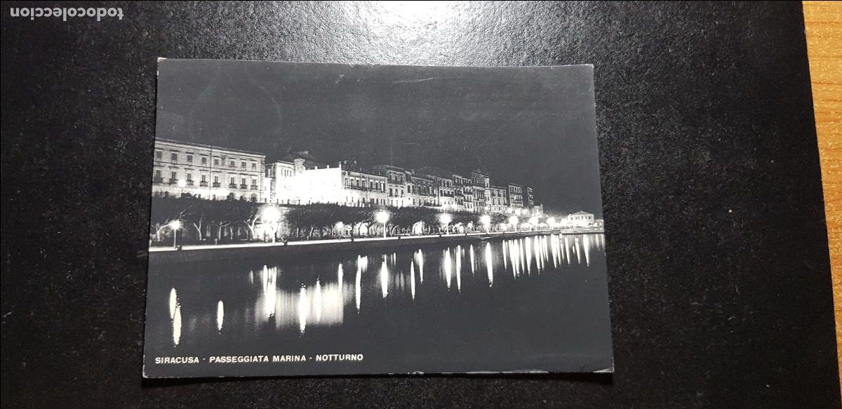 Postkarten: POSTAL FOTOGRAFIA SIRACUSA ITALIA A&Ntilde;OS 30 40