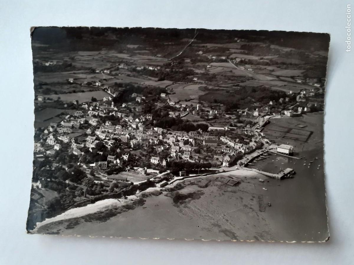 Cartoline: POSTAL - FRANCIA LA TRINITE-SUR-MER MORBIHAN VISTA A&Eacute;REA - ESCRITA