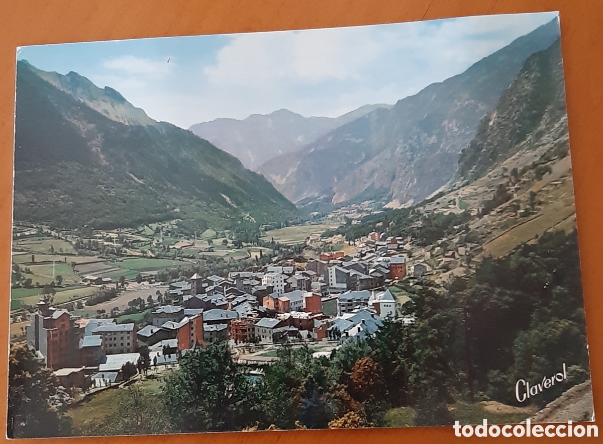 Cartoline: Postal Andorra. Capital valles. Sin escribir. R8783