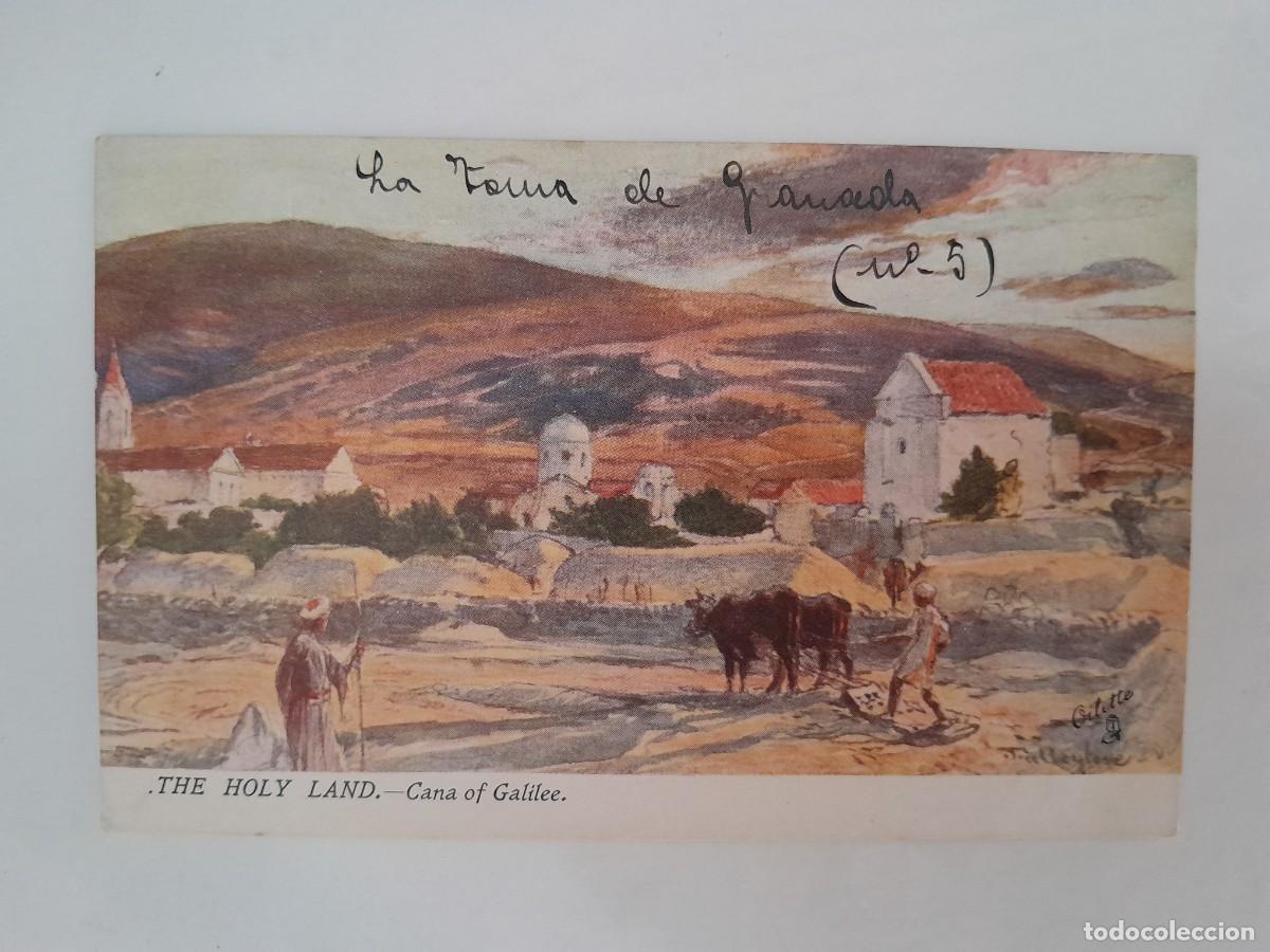 Cartes Postales: ANTIGUA TARJETA POSTAL ISRAEL TIERRA SANTA CAN&Aacute; DE GALILEA RV 2663