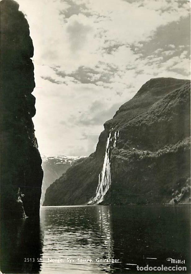 Cartoline: Norv&egrave;ge - Syv Sostre. Geiranger - CPSM grand format - Norge - Norway - Carte Neuve - CPM - Voir Scan