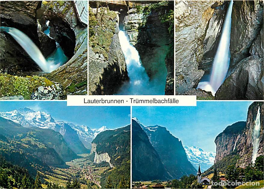 Postcards: Suisse - BE Berne - Lauterbrunnen. Trummelbachf&acirc;lle - Multivues - CPM - Carte Neuve - Voir Scans Rec