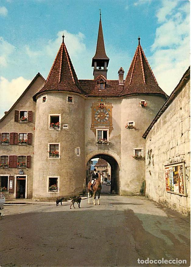 Postkarten: Suisse - JU Jura - Porrentruy - Porte de France - Chevaux - CPM - Carte Neuve - Voir Scans Recto-Ver