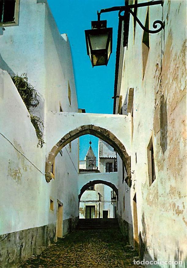 Postais: Portugal - Evora - Travessa da Cara&ccedil;a. Rua tipica - Traverse de la Cara&ccedil;a. Rua typique - CPM - Carte