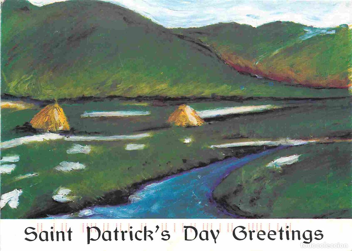 Cartoline: Irlande - St Patrick's Day Greetings - Art Peinture - CPM - Voir Scans Recto-Verso