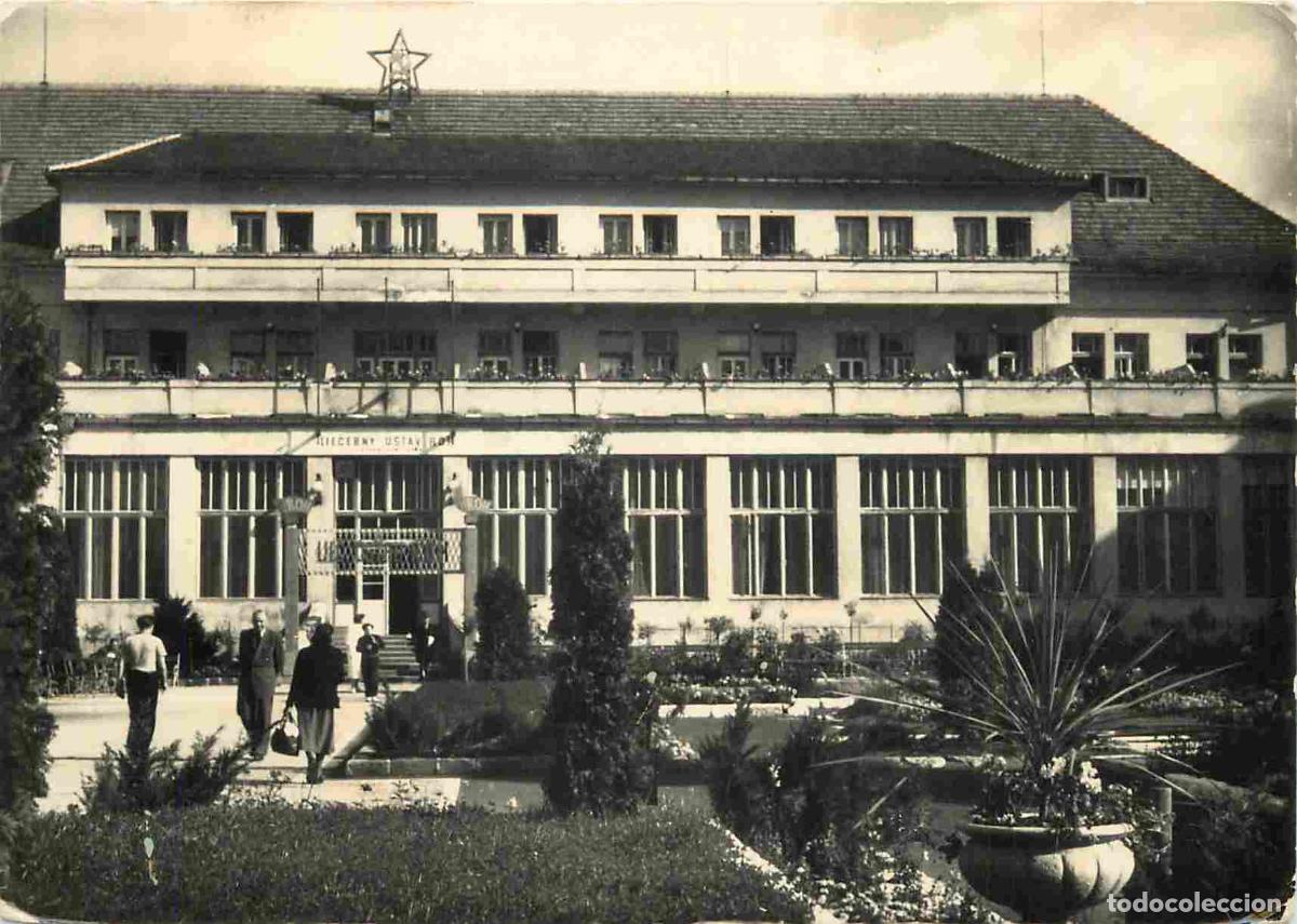 Cartoline: Tch&eacute;quie - Statne kupele Turcianske Teplice - Liecebny dom Fatra - Anim&eacute;e - CPSM grand format - Voir