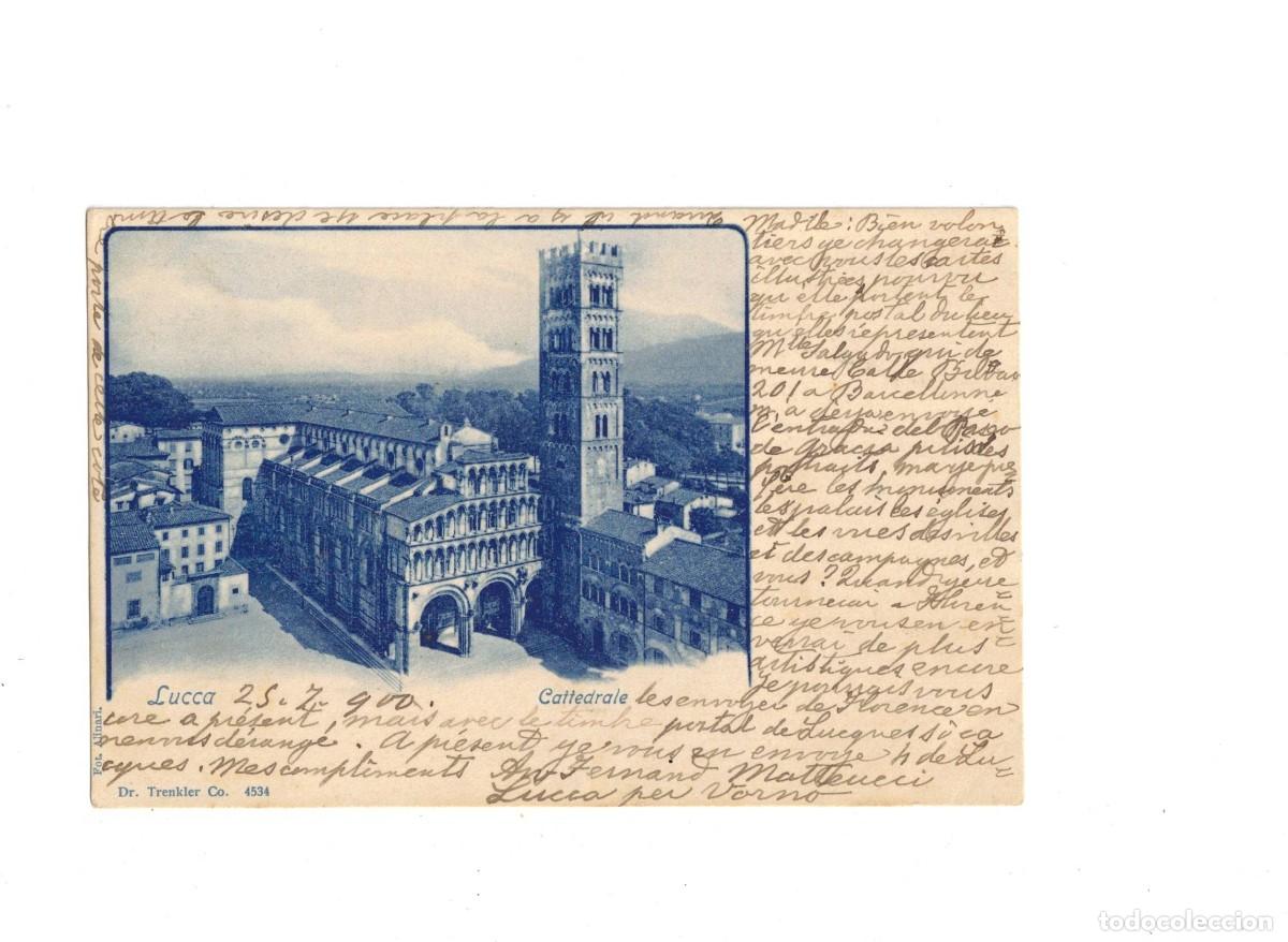 Postales: ITALIA. LUCCA. CATTEDRALE 1900 - Foto 1