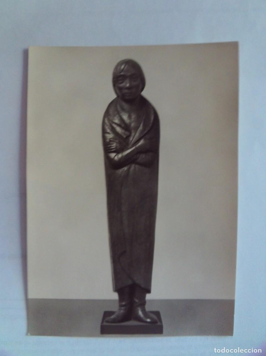 Postkarten: (LOTE 21 ) TARJETA POSTAL DE ESCULTURA EN MADERA ERNST BARLACH (1870-1938)