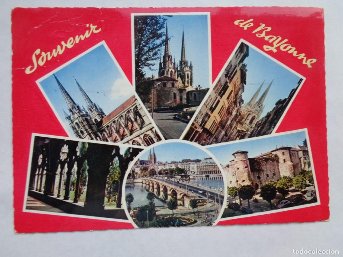 Postais: POSTAL DE BAYONA ( FRANCIA ): VISTAS . A&Ntilde;OS 60