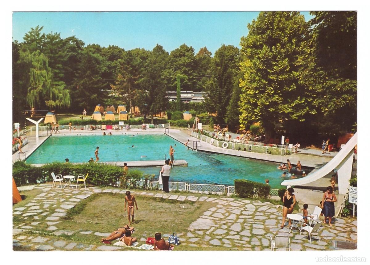 Postales: ITALIA. SALSOMAGGIORE TERME. Piscina Leoni.