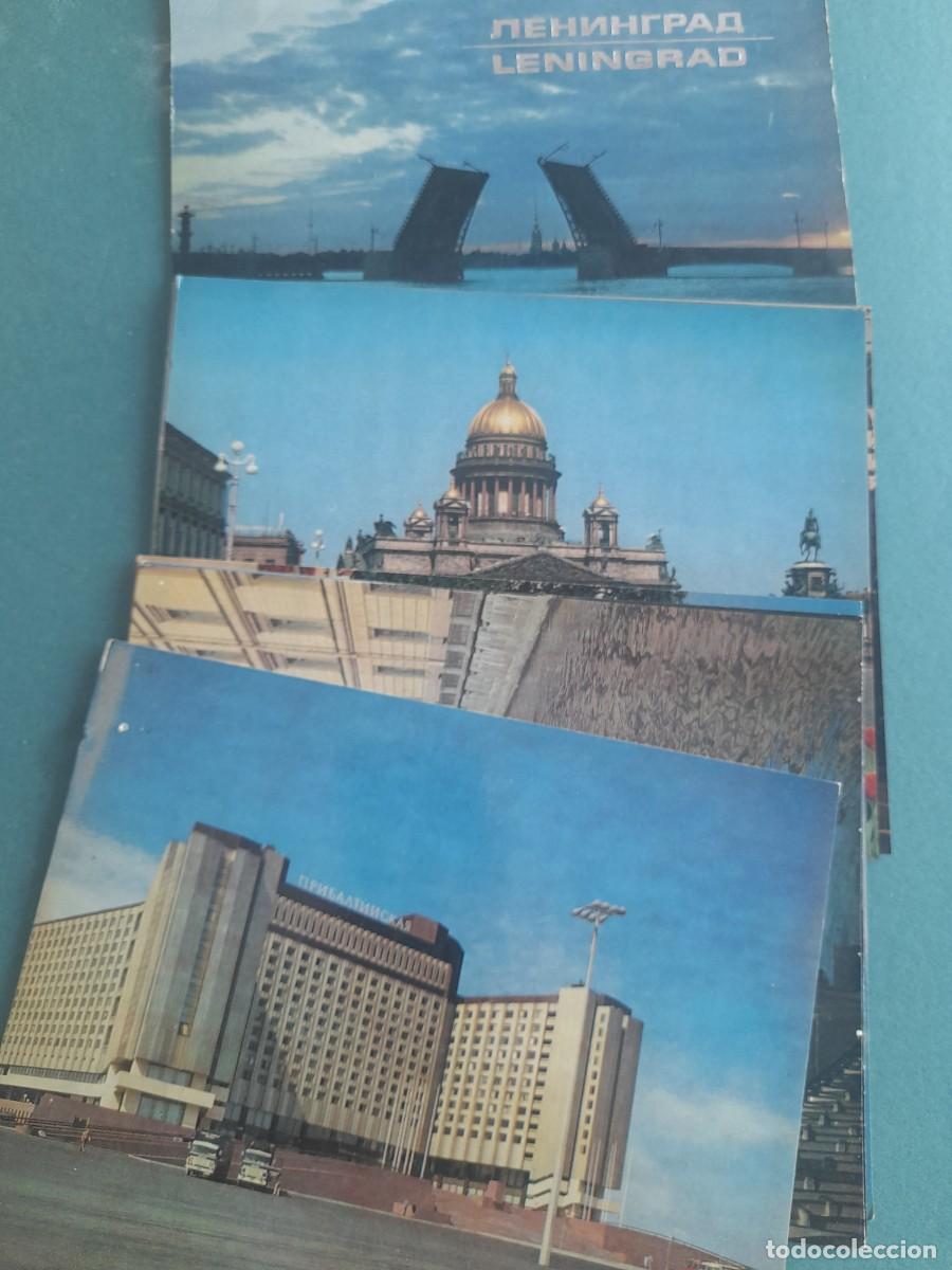 Postales: 12 vistas de leningrad, union sovietica 1980 (14x18cm aprox)