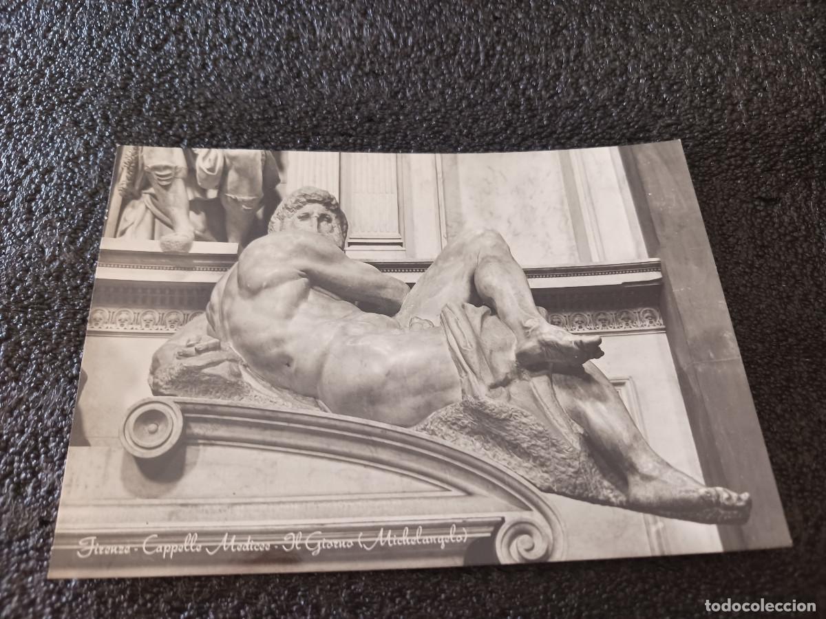 Cartoline: firenze, cappele medicce, il giorno, michelangelo, ed. innocenti