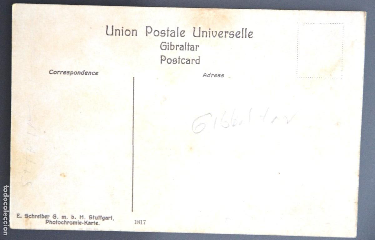 Postales: ANTIGUA POSTAL DE GIBRALTAR - Foto 2