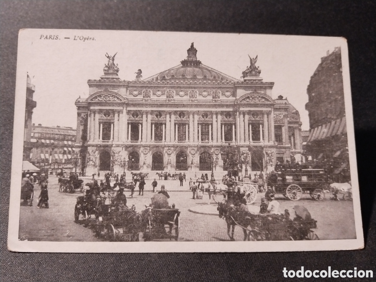 Postales: Postal de Paris. La &Oacute;pera - Foto 1