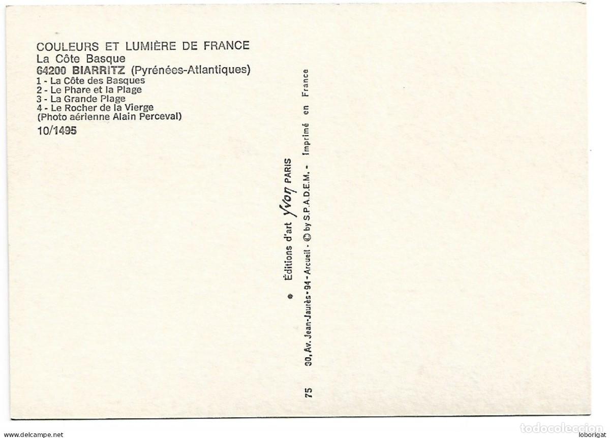 Postales: LA COSTE BASQUE.- BIARRITZ - Foto 2