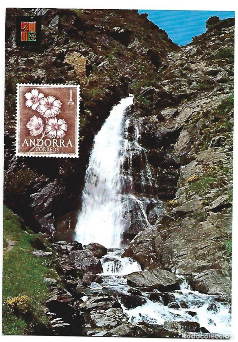 Postales: CASCADA.- CANILLO / ANDORRA - Foto 1