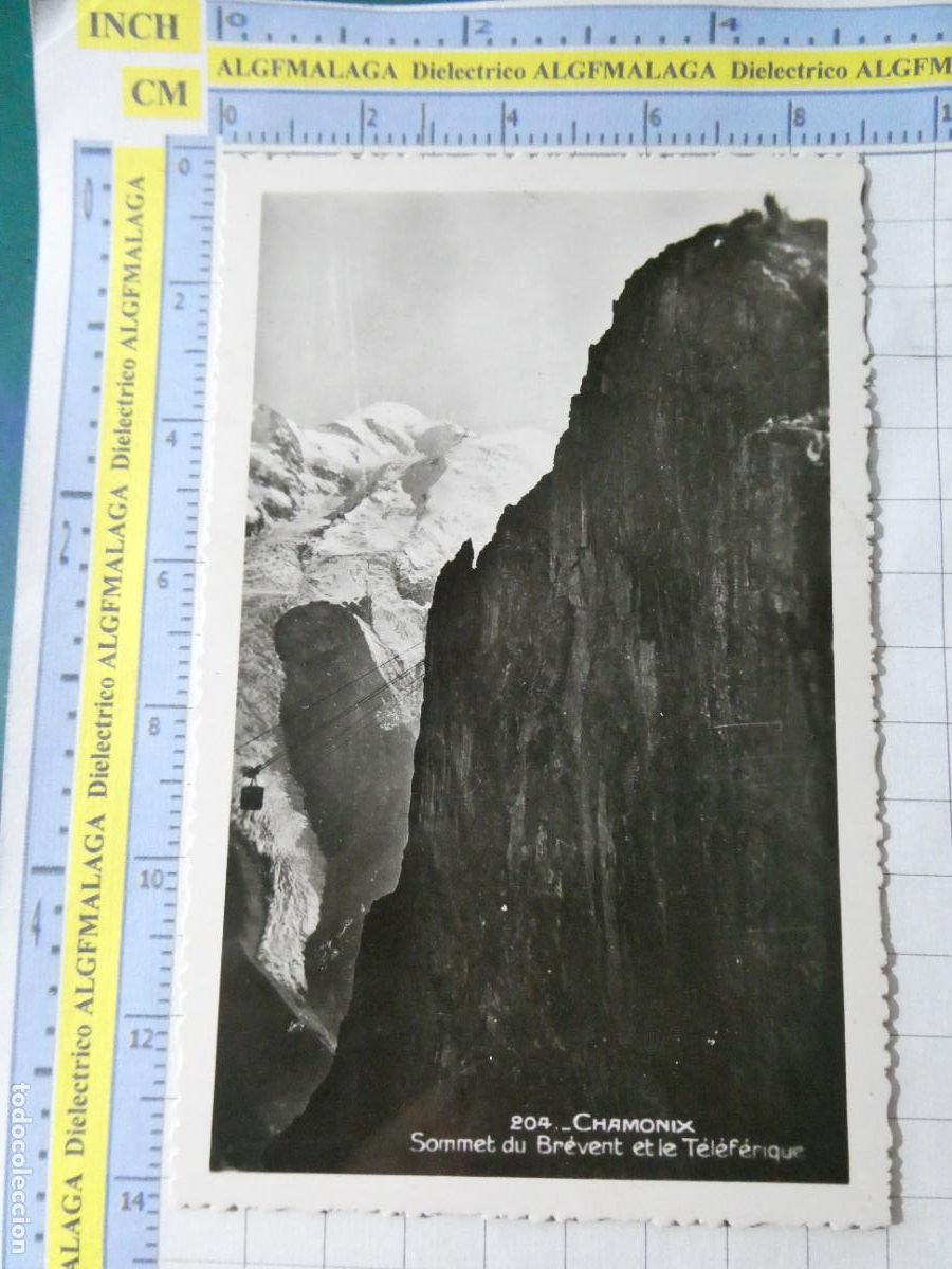 Postkarten: POSTAL DE FRANCIA. CHAMONIX MONT BLANC SOMMET DU BREVET TELEF&Eacute;RICO. 3629