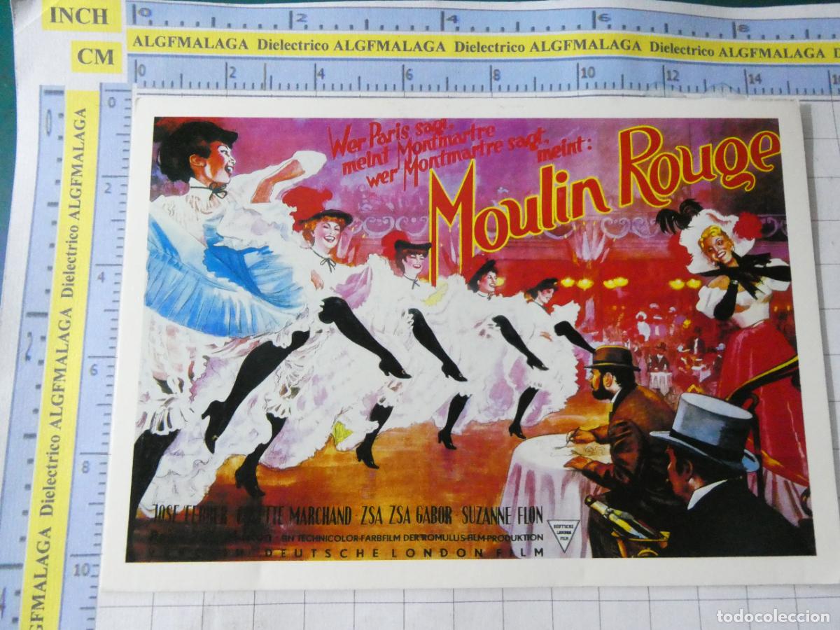 Postcards: POSTAL DE FRANCIA. MOULIN ROUGE PARIS CABARET PEL&Iacute;CULA VARIEDADES. 3631