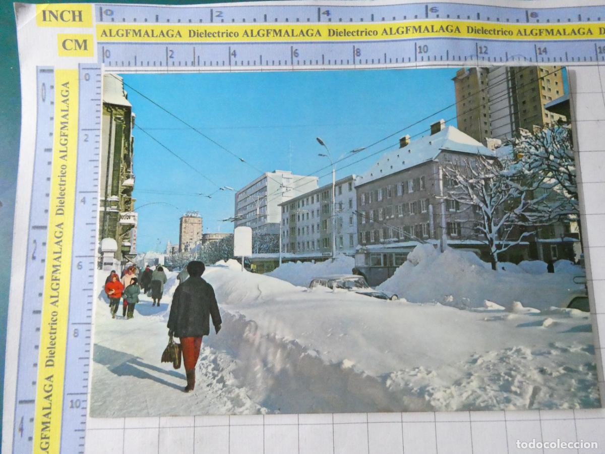 Postkarten: POSTAL DE FRANCIA. LA CHAUX DE FONDS AV LEOPOLD ROBERT. NIEVE. 3633