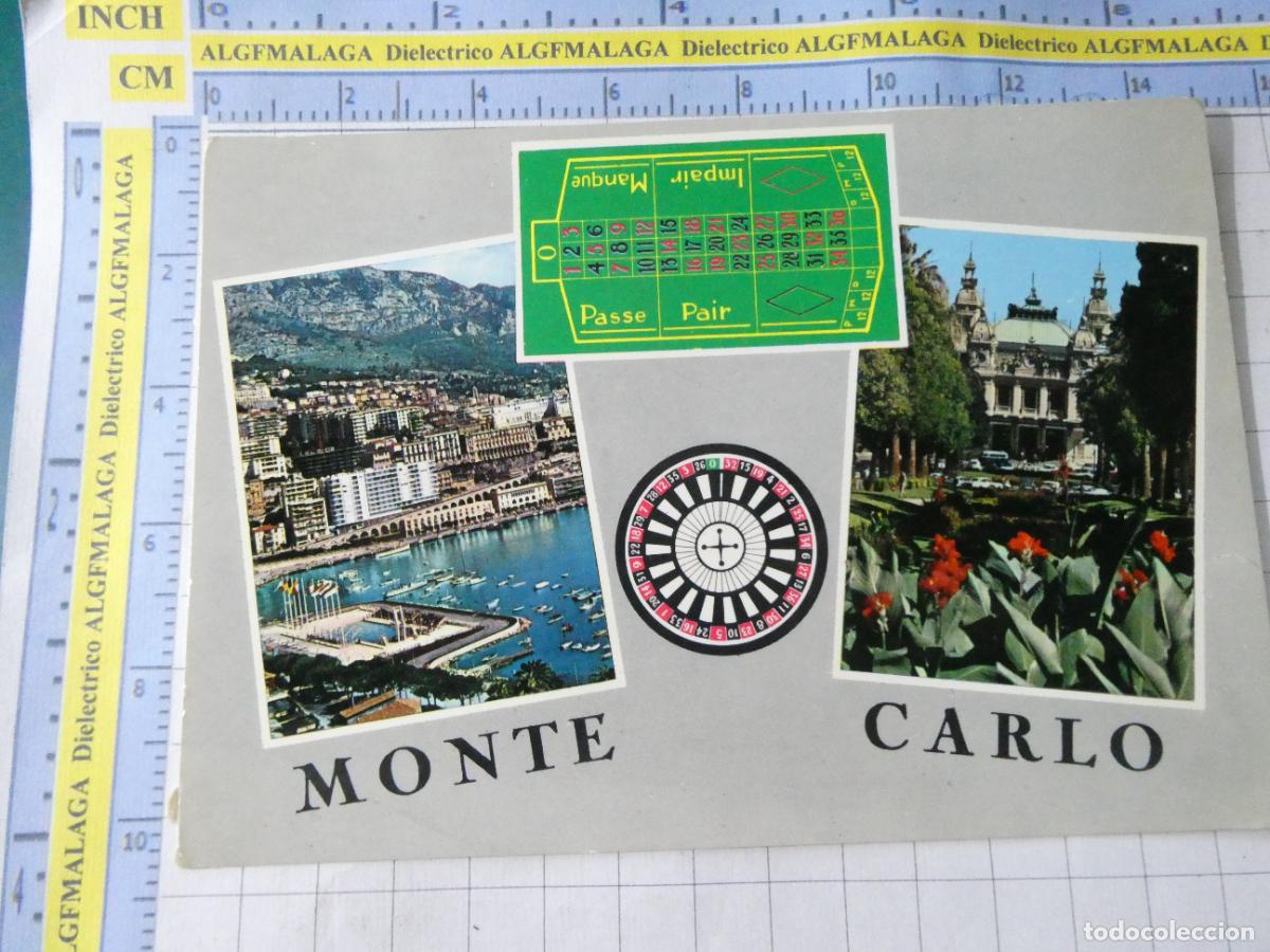 Postkarten: POSTAL DE FRANCIA. CASINO DE MONTECARLO MONACO RULETA. 3641