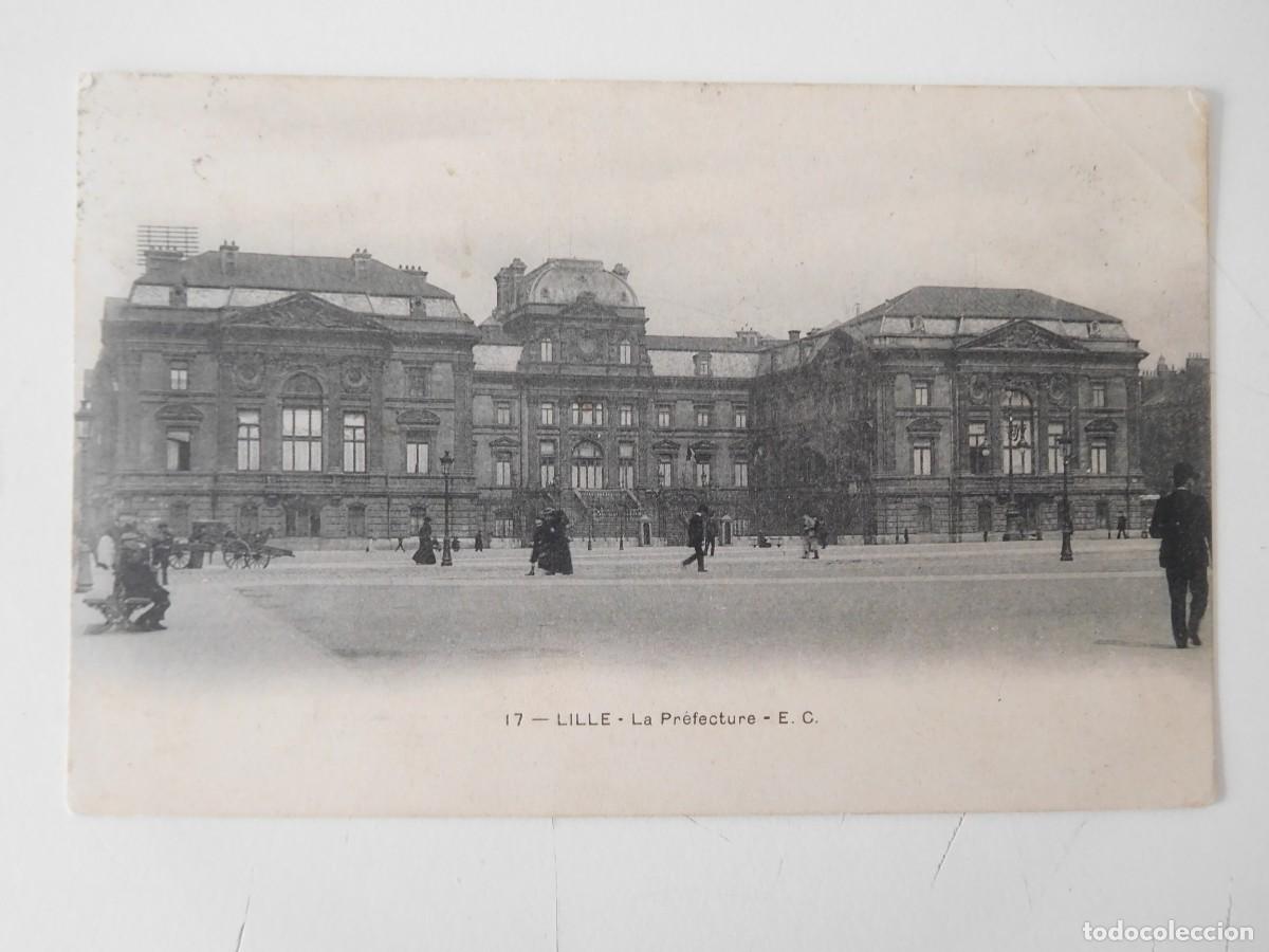 Postales: Francia. Lille. La prefecture. 1904 - Foto 1