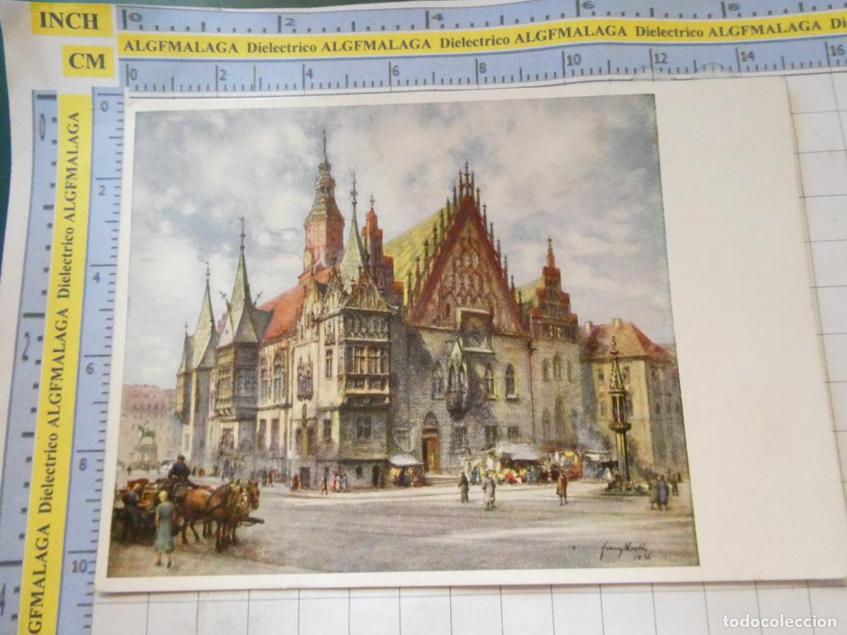 Postcards: POSTAL DE ALEMANIA. DAS MALERISCHE BRESLAU. DAS RATHAUS. 1248