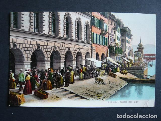 Postales: LUZERN SUIZA LUCERNA POSTAL - Foto 1