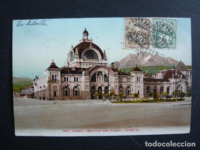 Postales: LUZERN SUIZA LUCERNA POSTAL - Foto 1