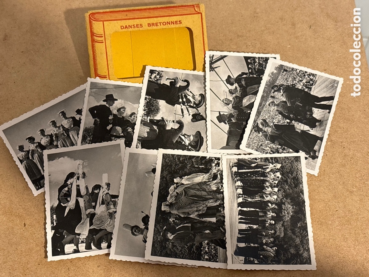 Postales: Libro postal Danses Bretones, 9 postales (A15) - Foto 3