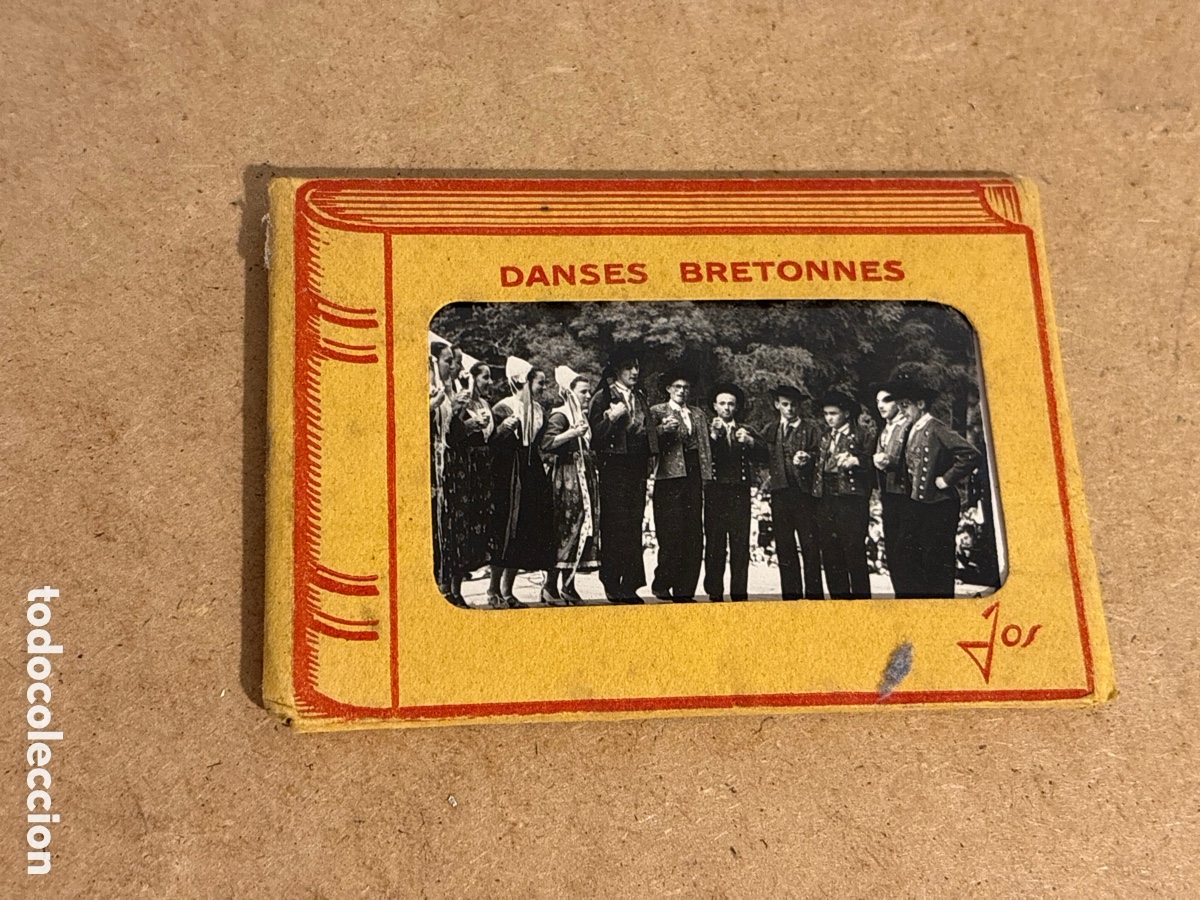 Postales: Libro postal Danses Bretones, 9 postales (A15) - Foto 1