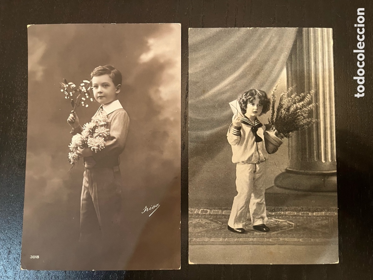 Postkarten: Postal ni&ntilde;os comuni&oacute;n 1914