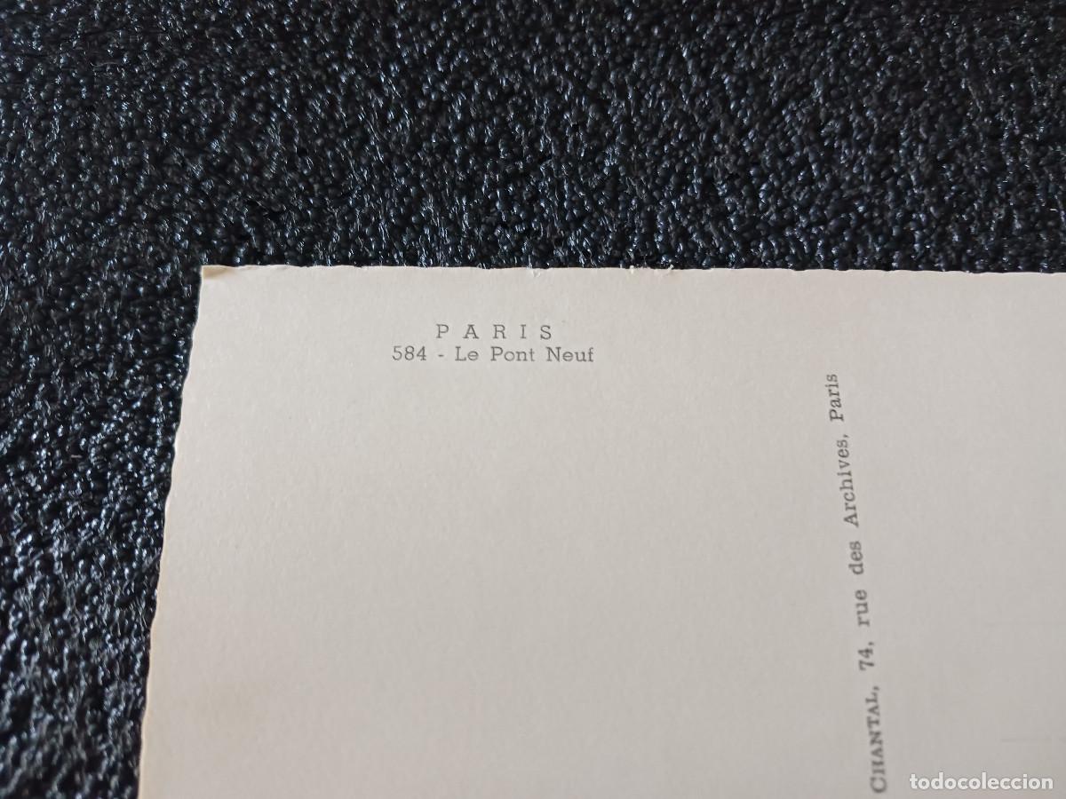Postales: 584 paris, le pont neuf, ed. iris - Foto 2