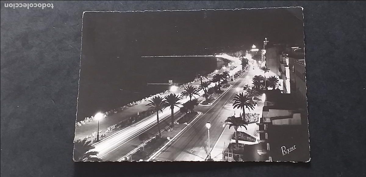 Postkarten: FRANCIA-V8-I-150X105mm.-NICE-LES BORD DE LA RIVIERA