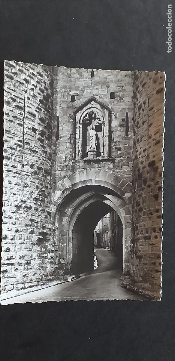 Postkarten: FRANCIA-V8-I-150X105mm.-CARCASSONNE-LA PORTE NARBONNAISE ET LA VIERGE