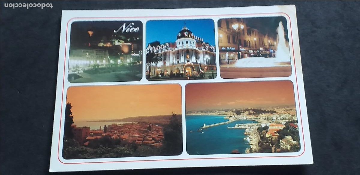 Postkarten: FRANCIA-V8-II-150X105mm.-LA COTE D'AZUR-NICE-FRENCH RIVIERA