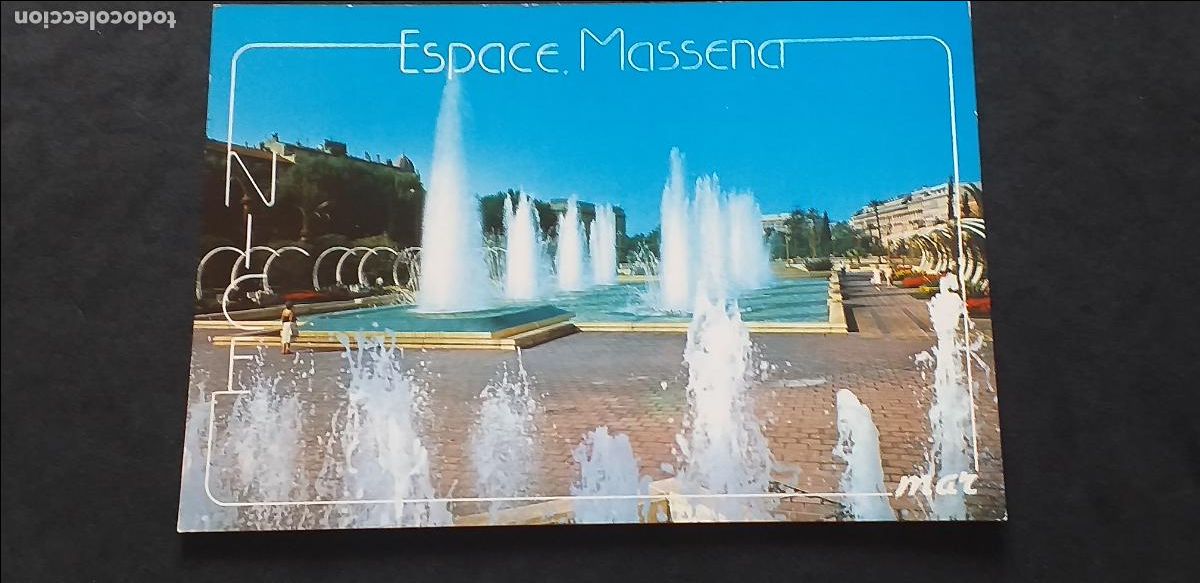 Postkarten: FRANCIA-V8-II-150X105mm.-LA COTE D'AZUR-NICE..