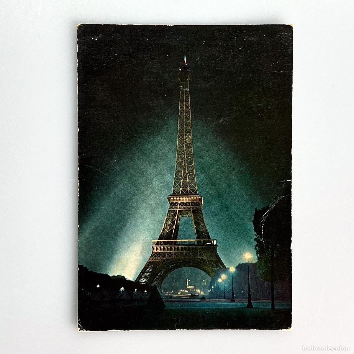Postales: Postal 24b La Tour Eiffel illumin&eacute;e - Foto 1