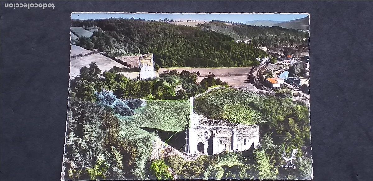 Cartoline: FRANCIA-V8-IV-150X105mm.-SALIES DU SALAT-LAS RUINAS DEL CASTILLO